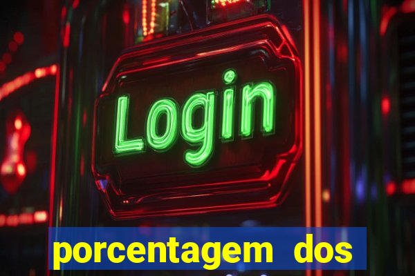 porcentagem dos jogos slots que pagam